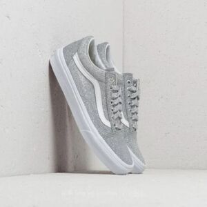 Brand New Open Box Vans Old Skool Lurex Glitter Sneakers Youth 2.5